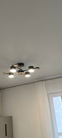 Монтаж и подключение настенно-потолочного светильника
