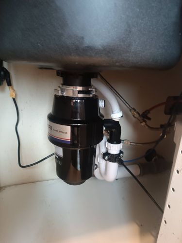 Установка и подключение измельчителя пищевых отходов