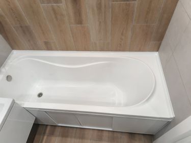 Установка акриловой/стальной ванны