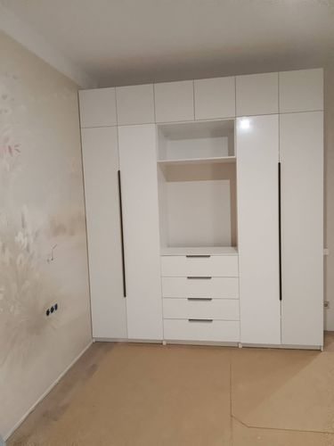 Сборка, установка и крепёж комода 4 ящика