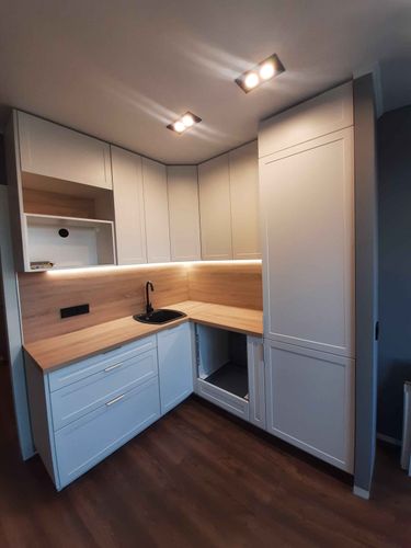 Сборка и установка проектной кухни под ключ