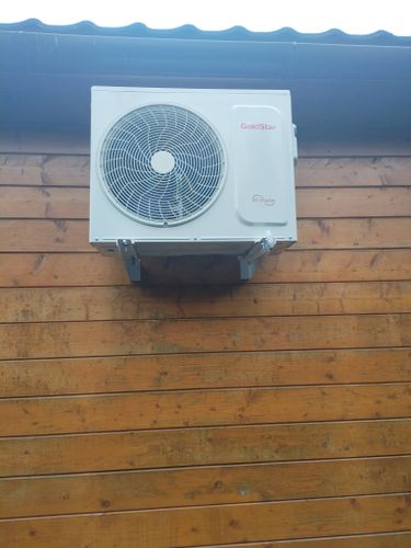 Установка сплит системы 7-9 kBTU (одноэтапный монтаж)