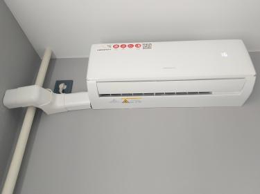 Установка сплит системы 7-9 kBTU (одноэтапный монтаж)