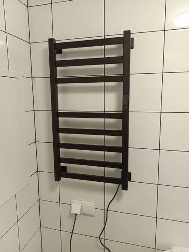 Монтаж электрического полотенцесушителя