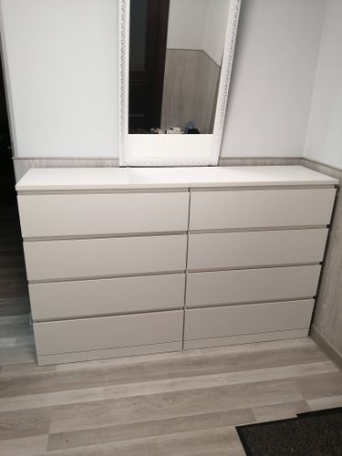 Сборка комода с 4 и менее ящиками