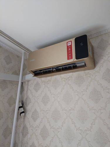 Установка сплит системы 7-9 kBTU (одноэтапный монтаж)