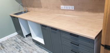 Сборка и установка модульной кухни