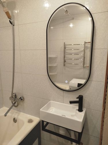 Установка смесителя (на готовые коммуникации)