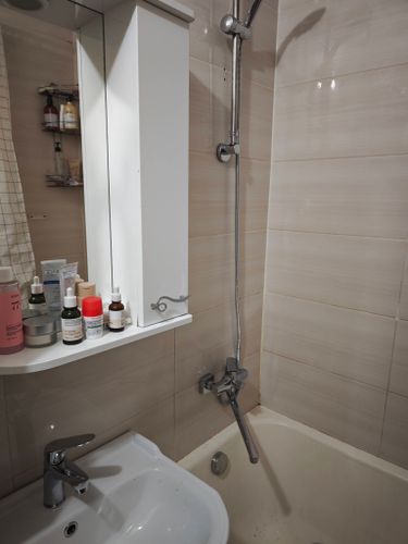 Установка смесителя (на готовые коммуникации)