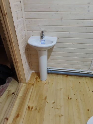 Установка напольного унитаза