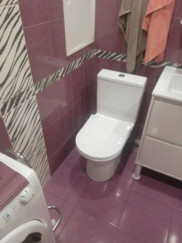 Установка напольного унитаза