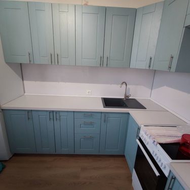 Установка столешницы ДСП Установка и подключение врезной мойки Демонтаж столешницы из ДСП без сохранения