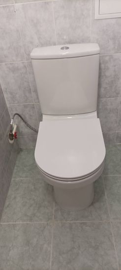 Установка напольного унитаза