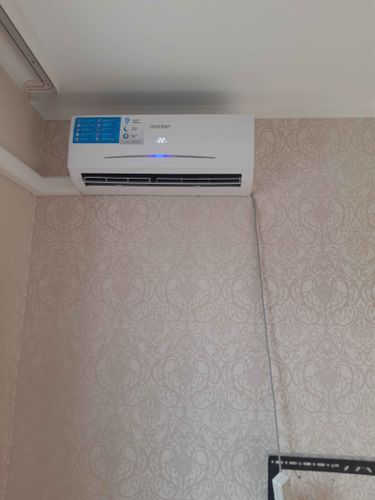 Установка сплит системы 7-9 kBTU (одноэтапный монтаж)