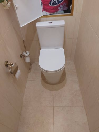 Установка напольного унитаза