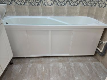 Установка акриловой/стальной ванны