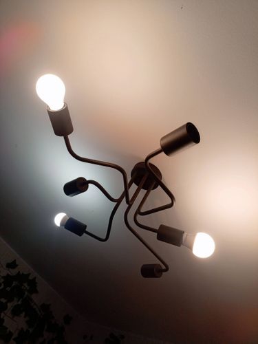 Монтаж и подключение настенно-потолочного светильника