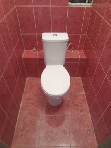 Установка напольного унитаза