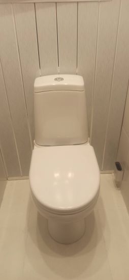 Установка напольного унитаза