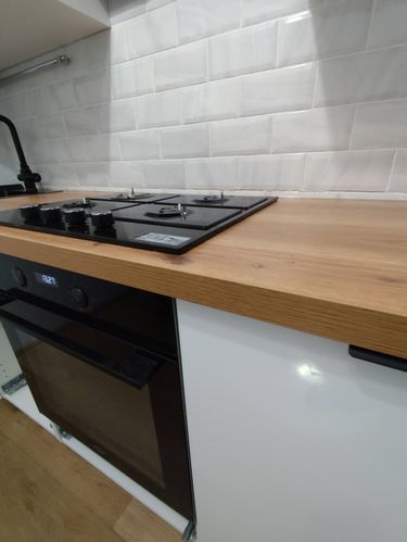 Установка газовой варочной поверхности