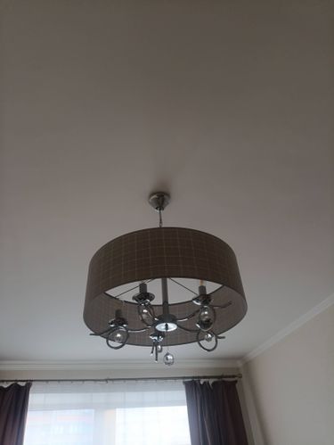 Монтаж и подключение настенно-потолочного светильника