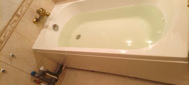 Установка акриловой/стальной ванны