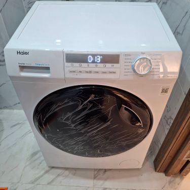 Установка отдельностоящей стиральной машины с подключением