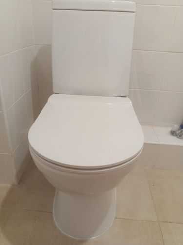 Установка напольного унитаза