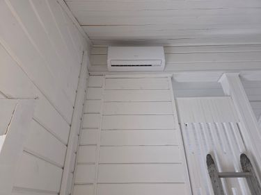 Установка сплит системы 7-9 kBTU (одноэтапный монтаж)