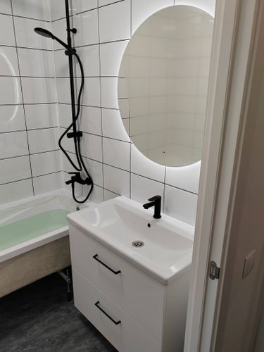 Установка напольного унитаза