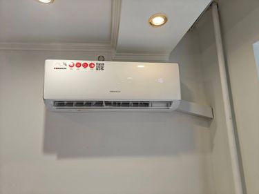 Установка сплит системы 7-9 kBTU (одноэтапный монтаж)