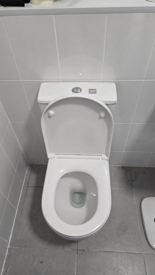 Установка напольного унитаза