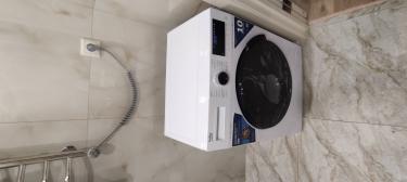 Установка отдельностоящей стиральной машины с подключением