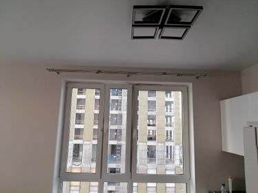 Установка декоративного карниза (одно, двух, трехрядный) длиной до 2,5  метров