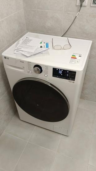 Установка отдельностоящей стиральной машины с подключением