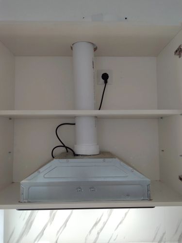 Установка и подключение вытяжки встраиваемая