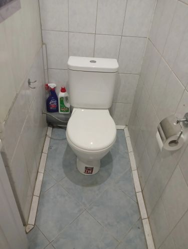 Установка напольного унитаза