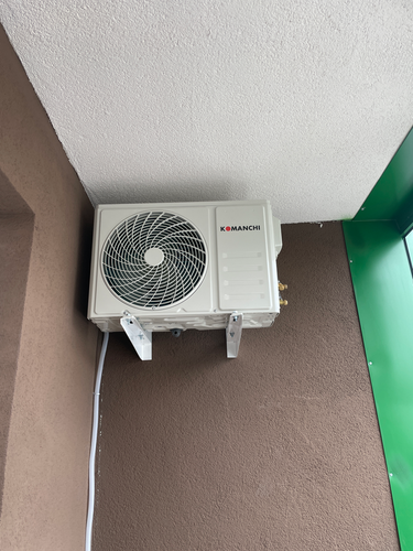 Установка сплит системы 7-9 kBTU (одноэтапный монтаж)