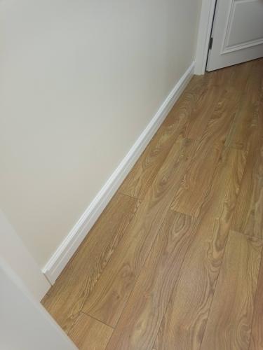 Монтаж деревянного/мдф плинтуса