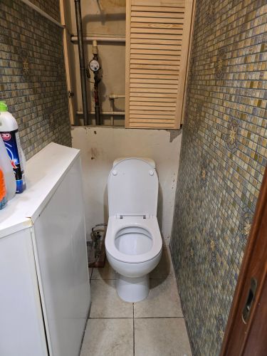 Установка напольного унитаза