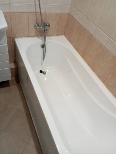 Установка акриловой/стальной ванны