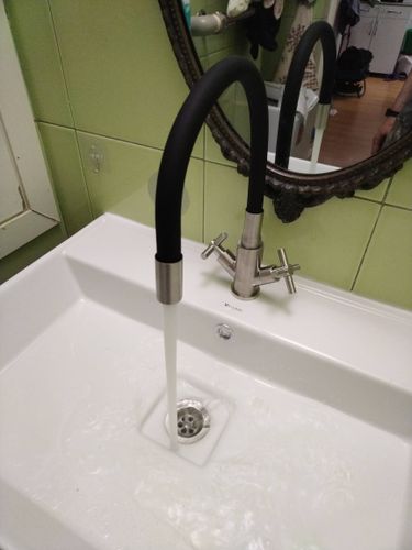 Установка смесителя (на готовые коммуникации)