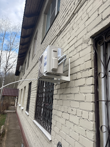 Установка сплит системы 7-9 kBTU (одноэтапный монтаж)