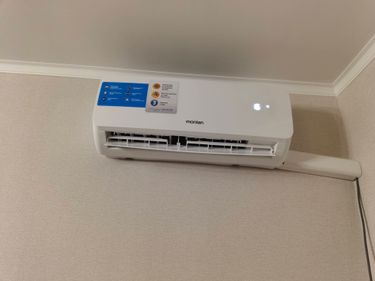 Установка сплит системы 7-9 kBTU (одноэтапный монтаж)