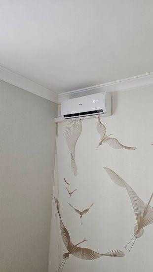 Установка сплит системы 7-9 kBTU (одноэтапный монтаж)