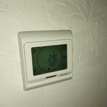 Установка терморегулятора