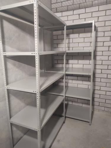 Сборка и установка стеллажа: от 4-х до 8 секций включительно