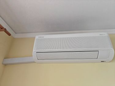 Установка сплит системы 7-9 kBTU (одноэтапный монтаж)