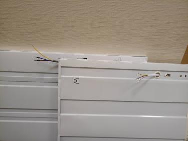 Демонтаж старого светильника