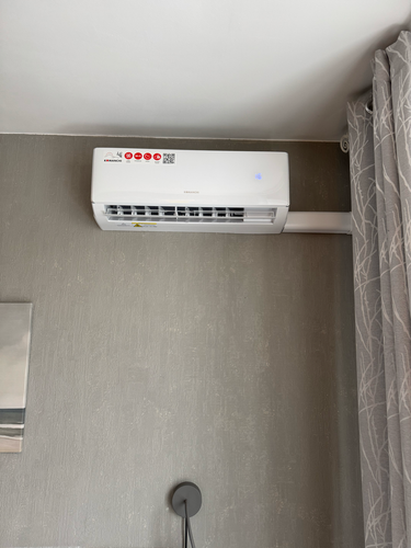 Установка сплит системы 7-9 kBTU (одноэтапный монтаж)